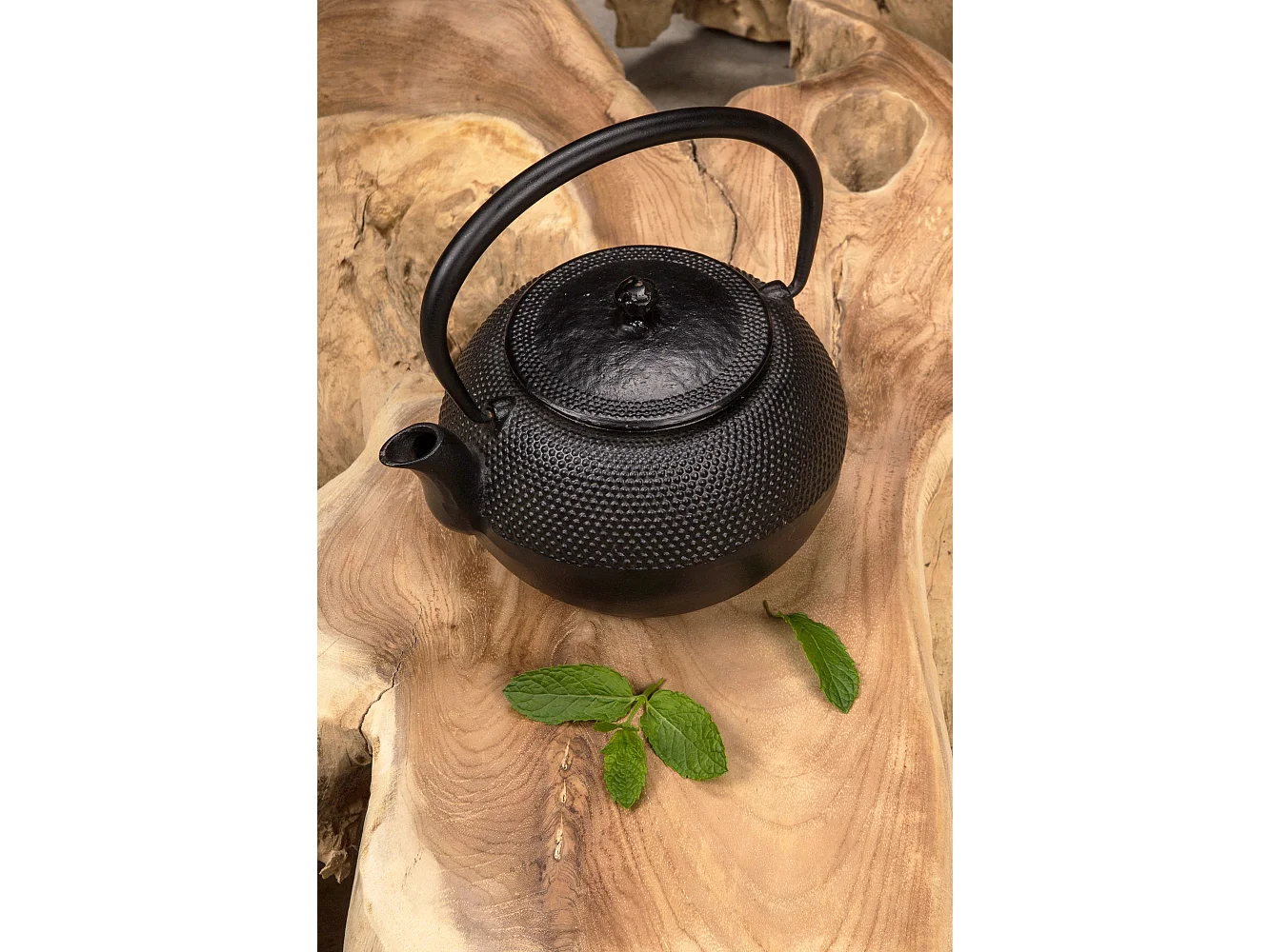 Novastyl - Theiere Osaka 1.2l En Fonte Noire