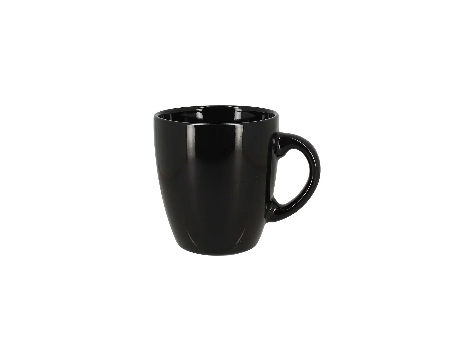 Novastyl - Tasse Vita 18cl Noir En New Bone China