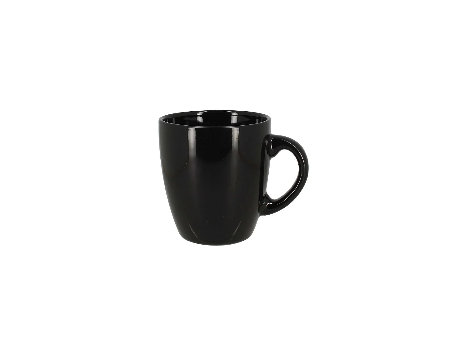 Novastyl - Tasse Vita 18cl Noir En New Bone China