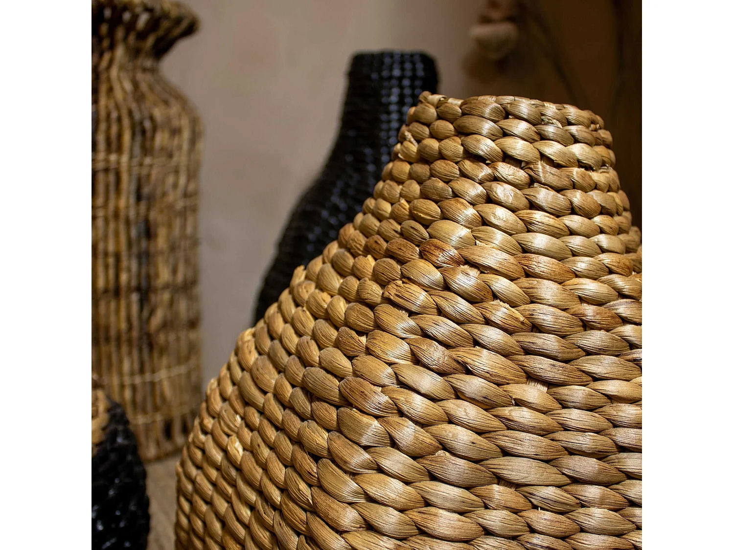 Now's Home - Jarre Decorative En Jacinthe D'eau D32xh47cm Alia