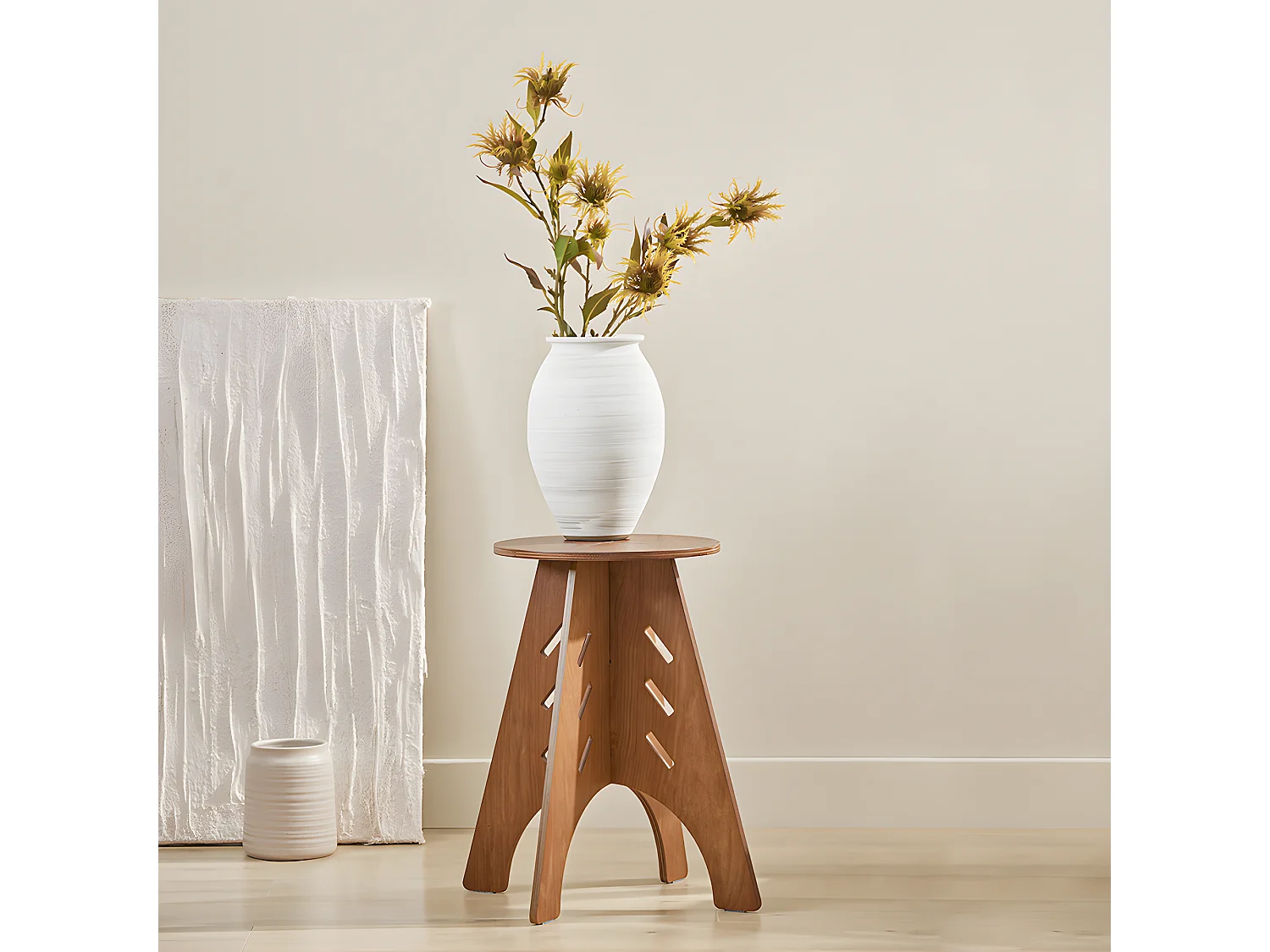 Beistelltisch HFBT01-K-BR 1 x 49 x 1 cm