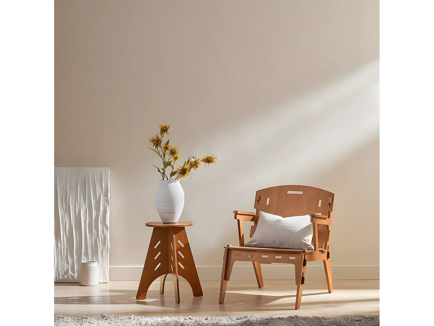 Okrągły stolik boczny HFBT01-K-BR