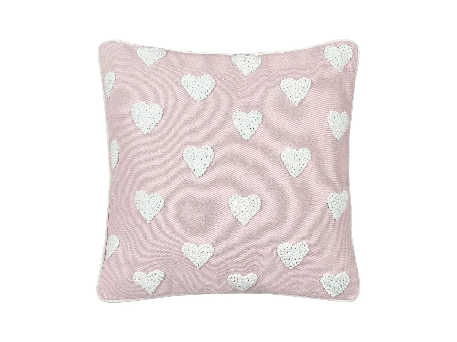 Coussin GAZANIA Coton 45 x 45 cm Rose pastel
