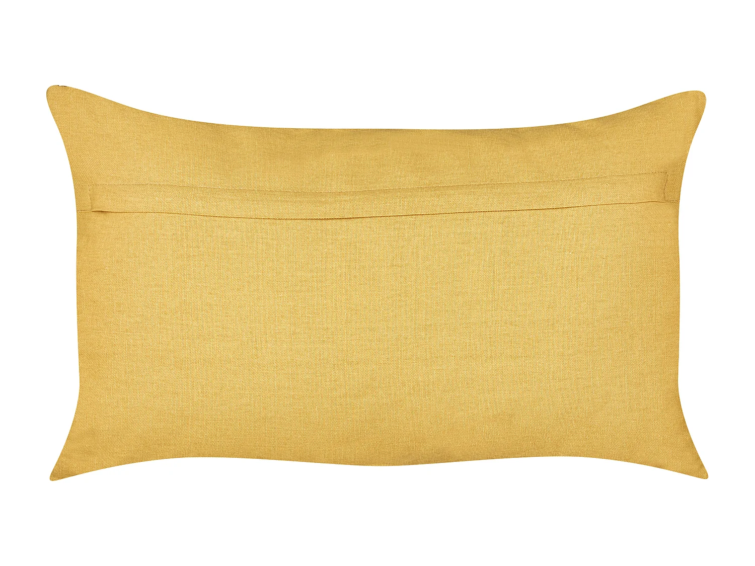 Cuscino decorativo CHOISYA Velluto 30 x 50 cm Giallo Tinta unita