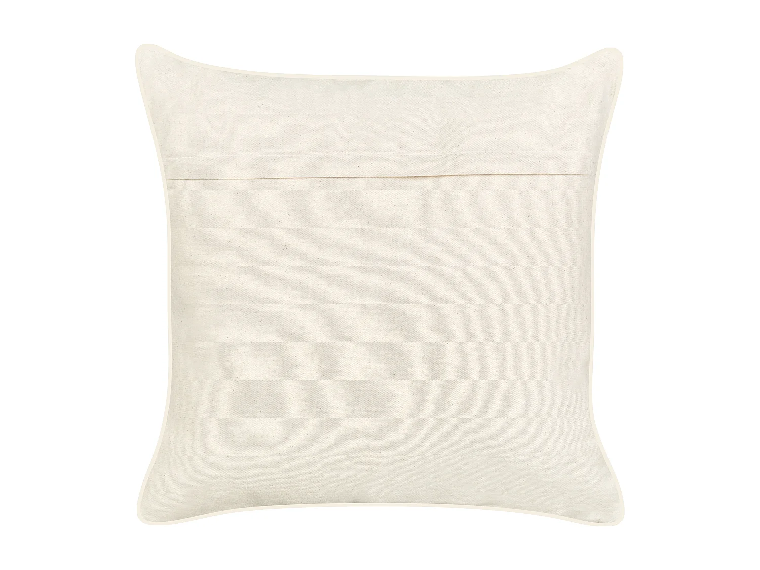 Almofada decorativa ACROPORA Linho 45 x 45 cm Creme Padrão animal