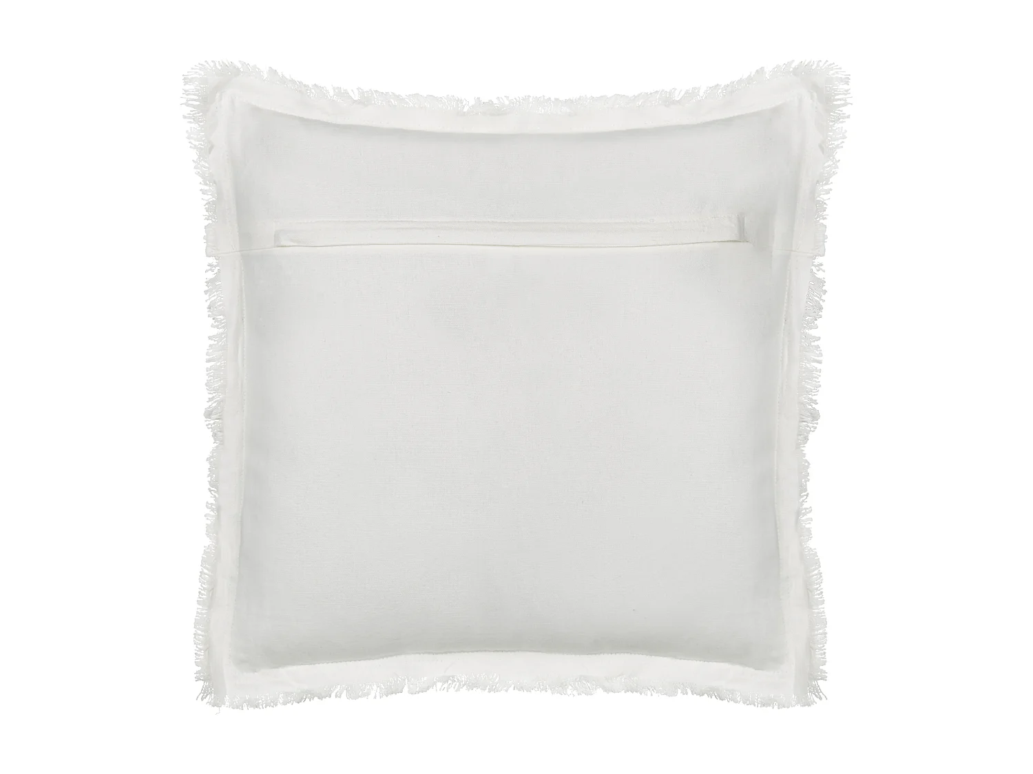 Set di 2 cuscini CYANOTIS Cotone 45 x 45 cm Azzurro Trama floreale