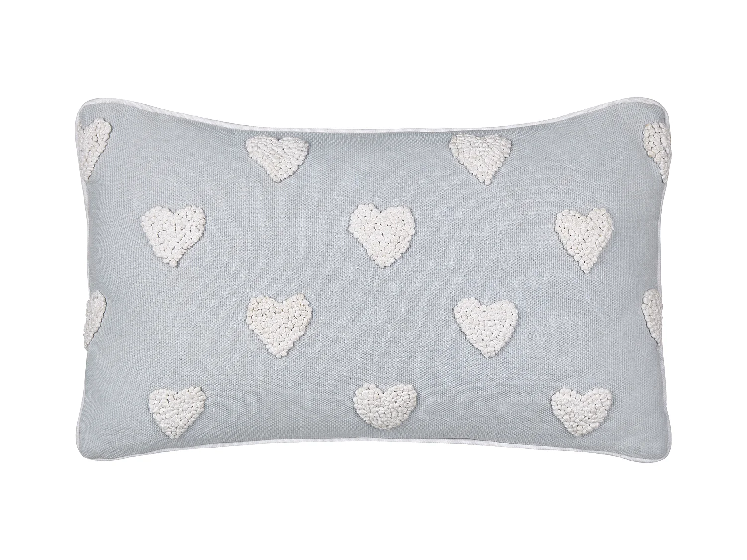 Coussin GAZANIA Coton 30 x 50 cm Gris clair