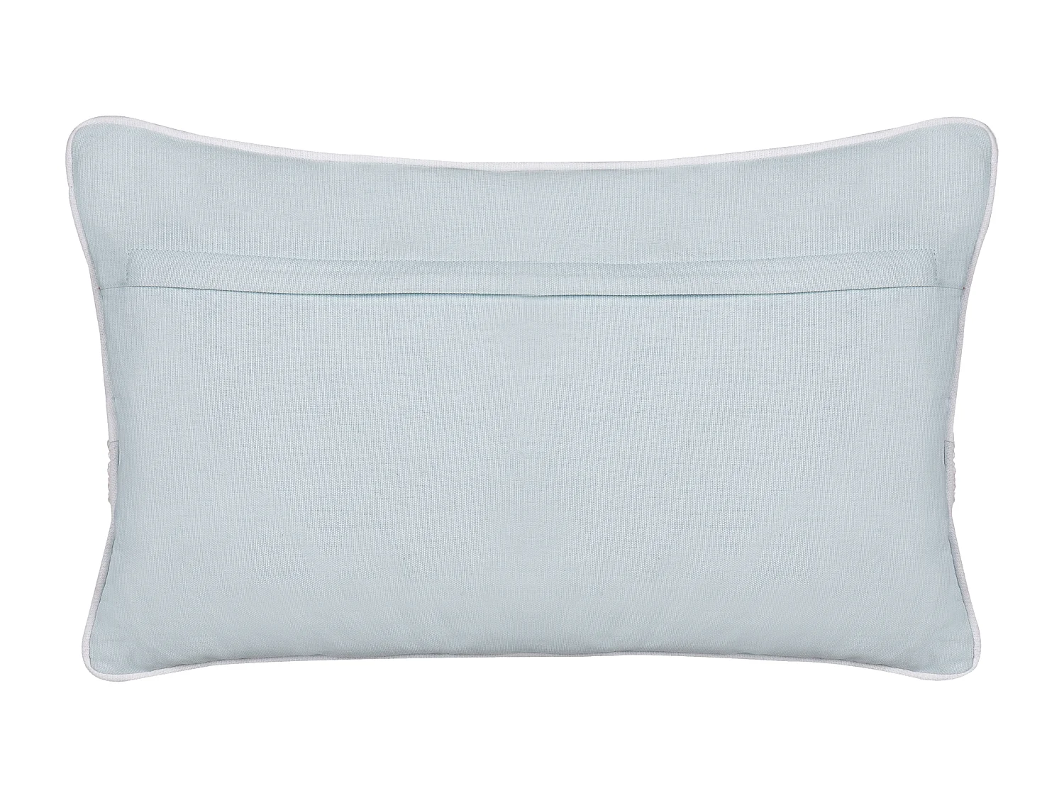 Coussin GAZANIA Coton 30 x 50 cm Gris clair