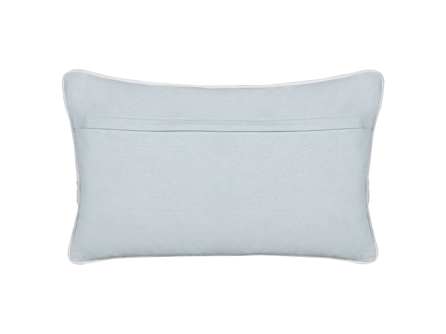 Throw Cushion GAZANIA Cotton 30 x 50 cm Light Grey