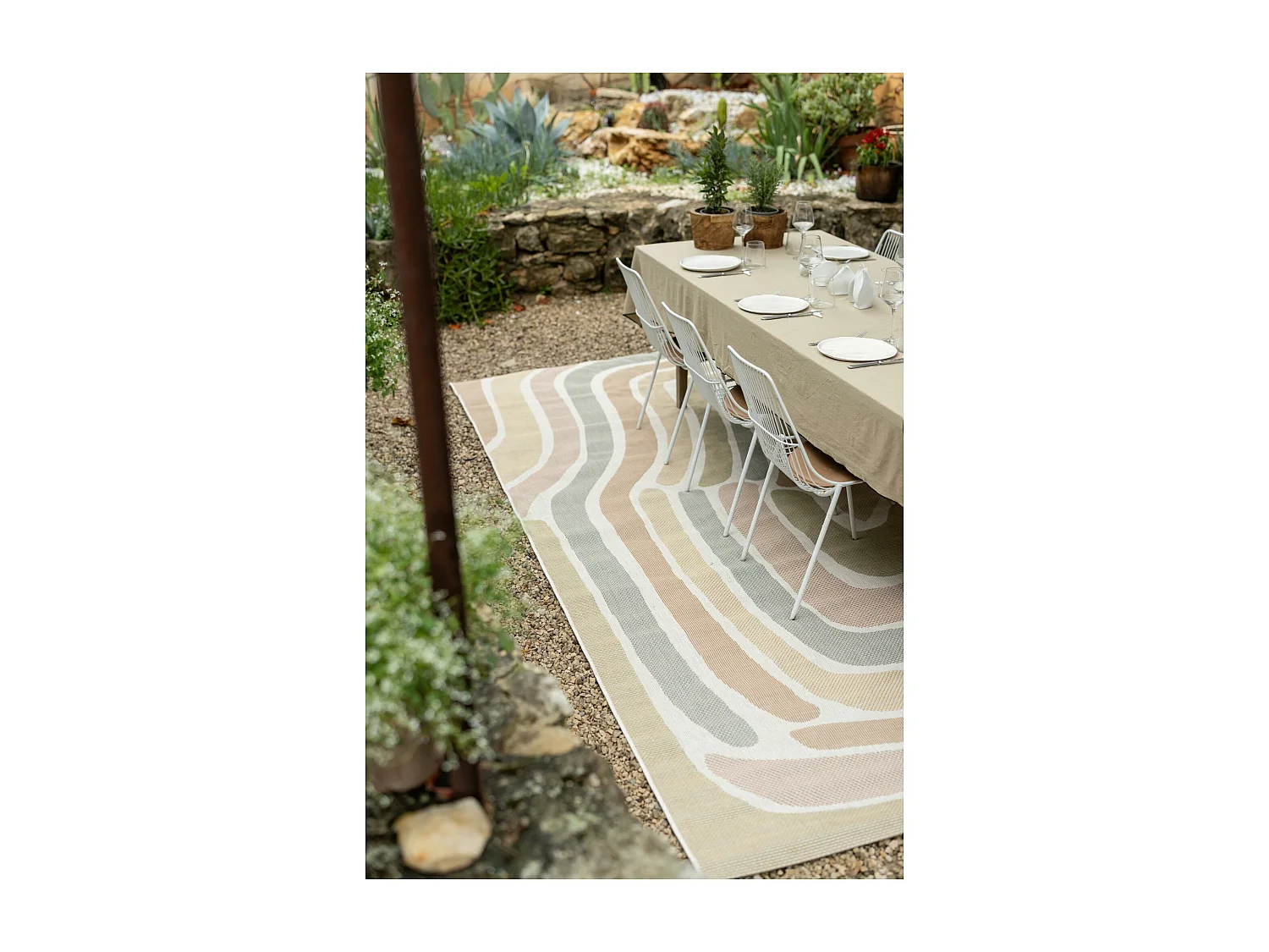 Isana outdoor tapijt Multico 120 x 170 cm