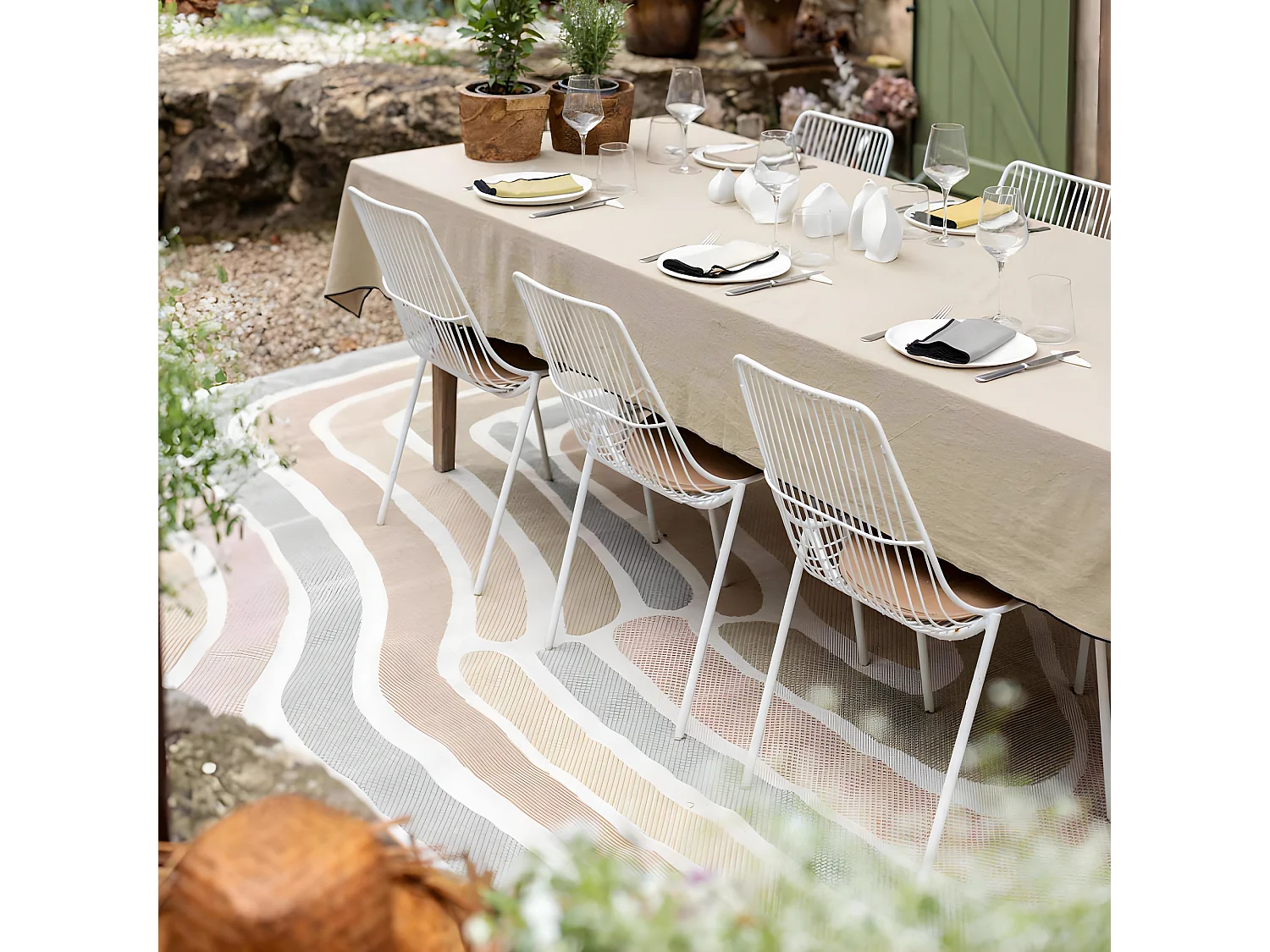 Isana outdoor tapijt Multico 120 x 170 cm