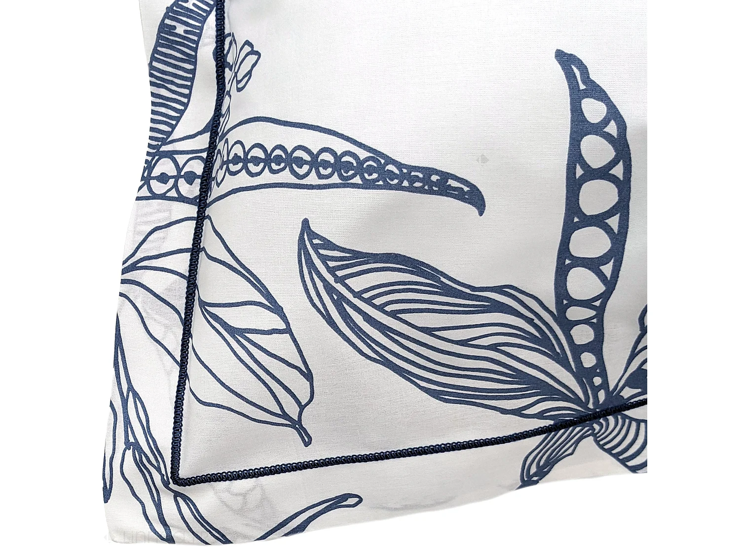 Taie d'oreiller 70x50 cm en coton PÉNÉLOPE beige Silice