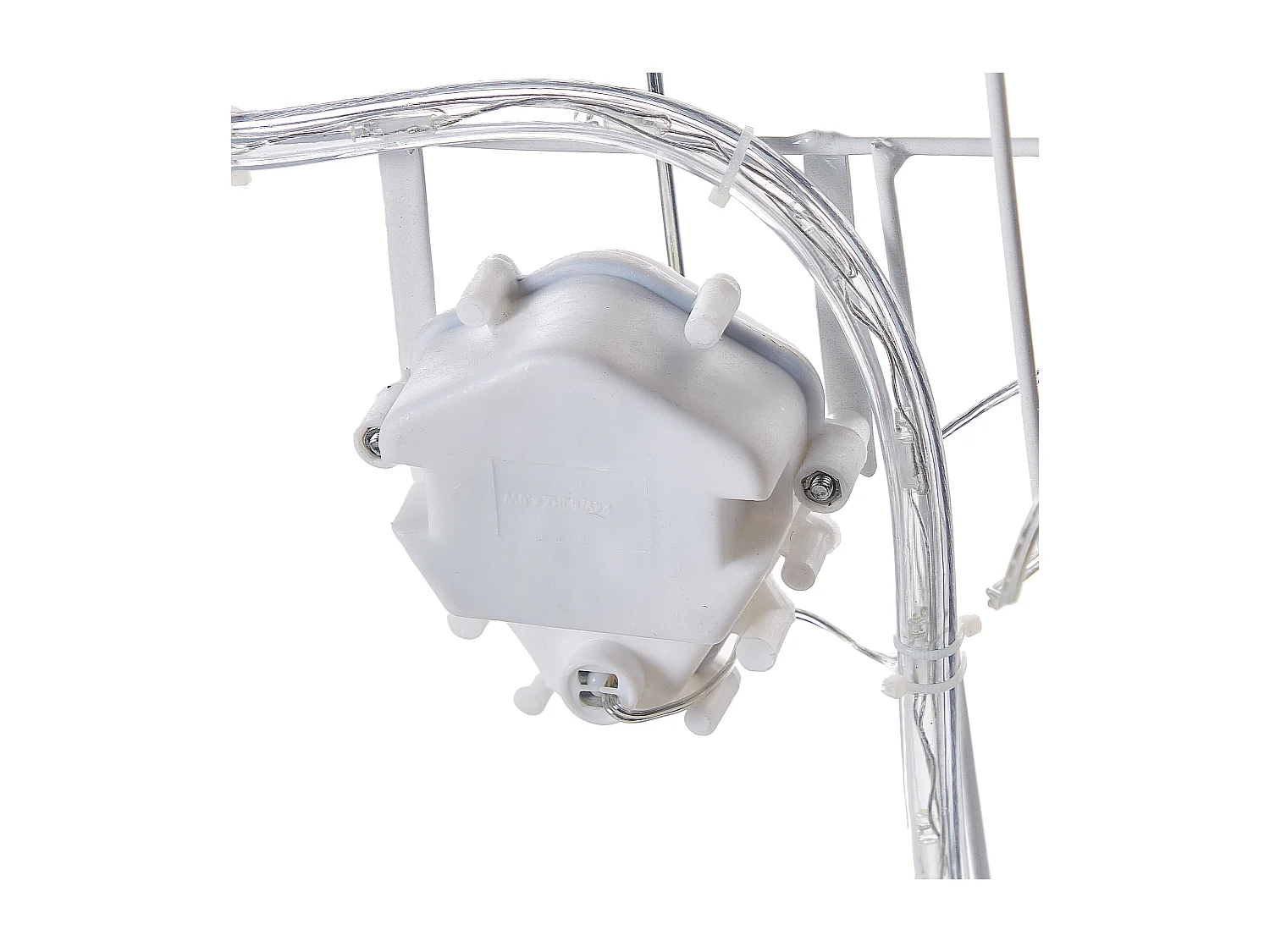 Décoration extérieure LED KRISTNES Cerf animé 53 cm Blanc