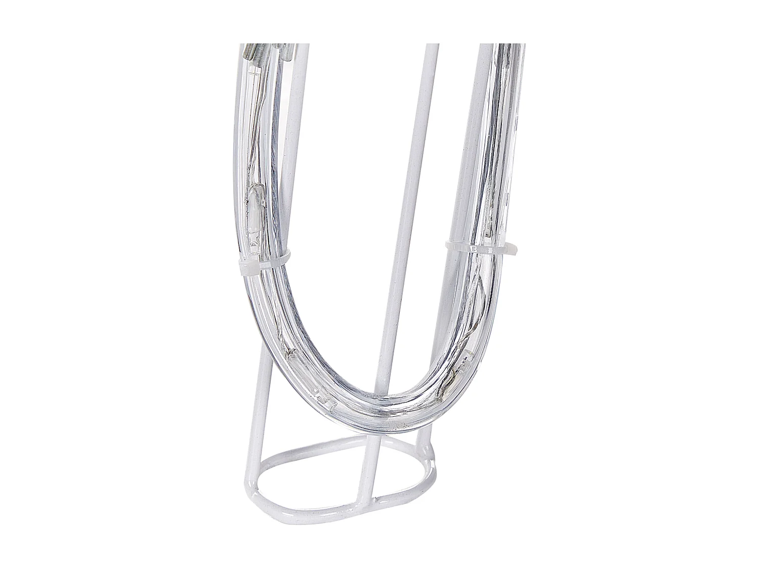 Dekoracja ogrodowa LED ruchomy renifer 94 cm biała INNNES