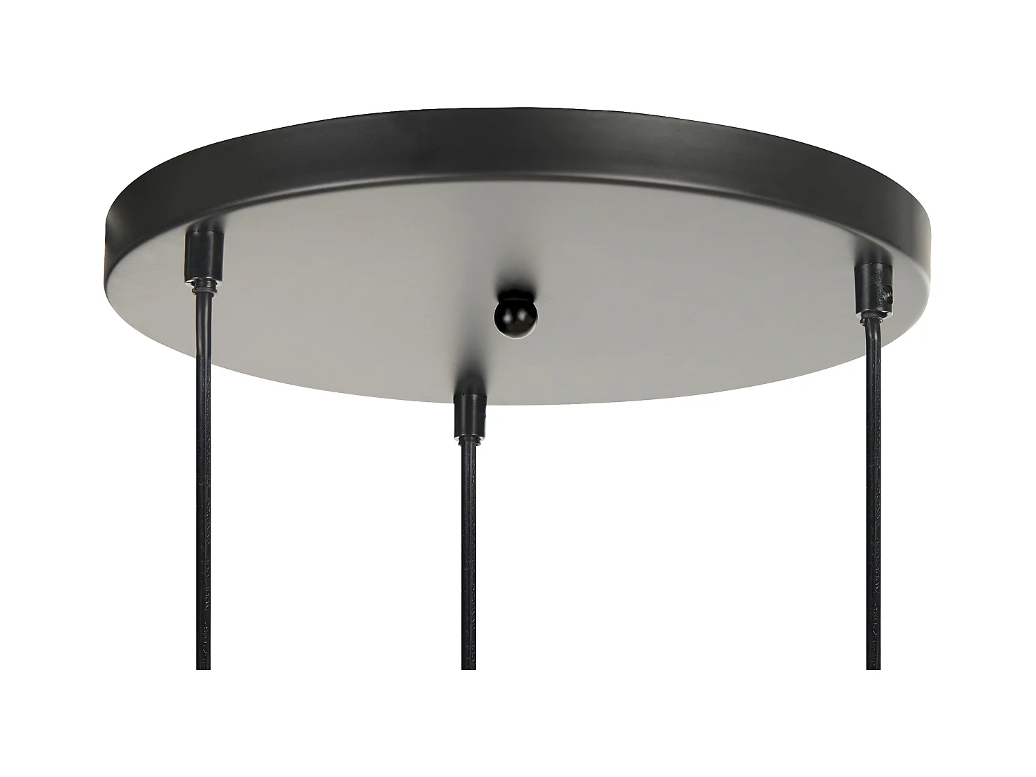 Hängelampe aus natürlichem Stroh weiß / natürlich / braun 3-flammig Endrick