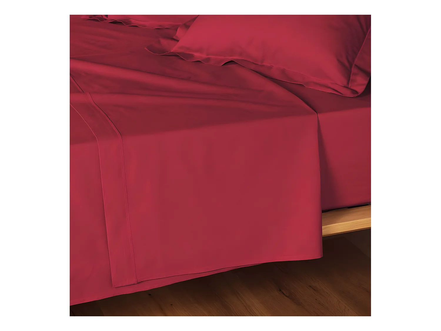 Drap Plat "Lina" 180x290cm Marsala