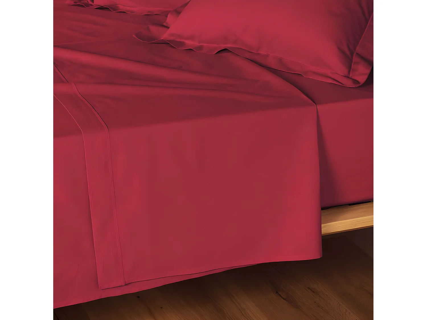 Drap Plat "Lina" 180x290cm Marsala