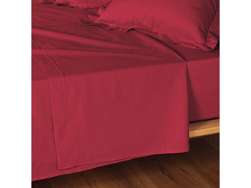 Drap Plat "Lina" 180x290cm Marsala