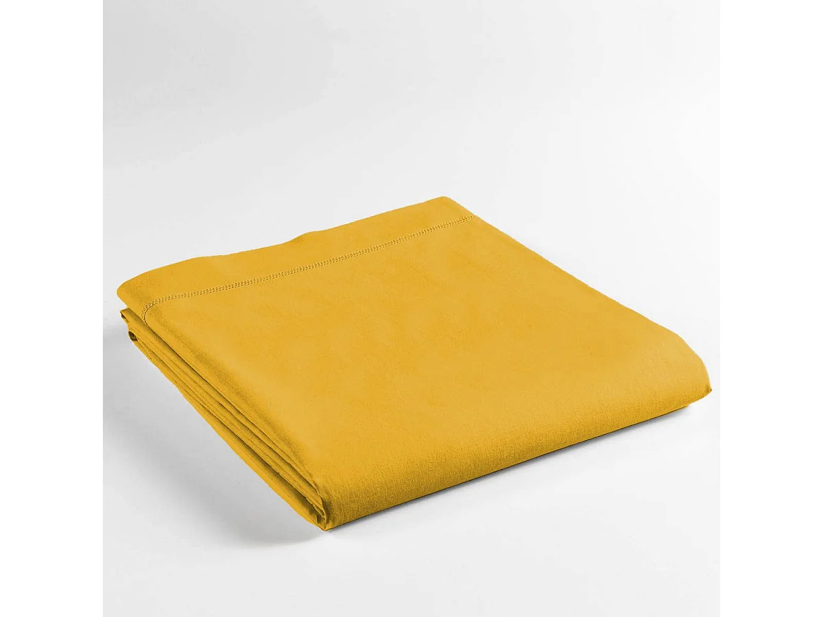 Drap Plat "Lina" 180x290cm Curry