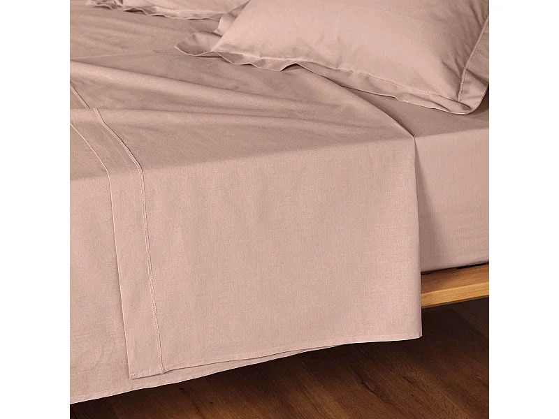 Drap Plat "Lina" 180x290cm Rose