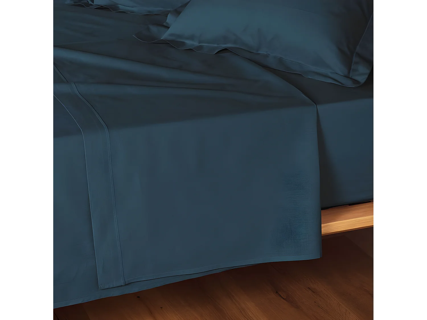 Drap Plat "Lina" 180x290cm Bleu