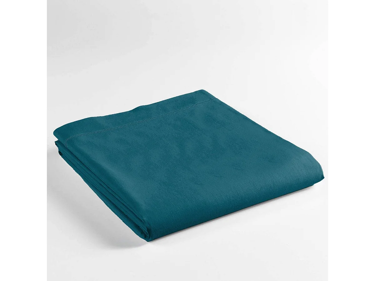 Drap Plat "Lina" 180x290cm Bleu