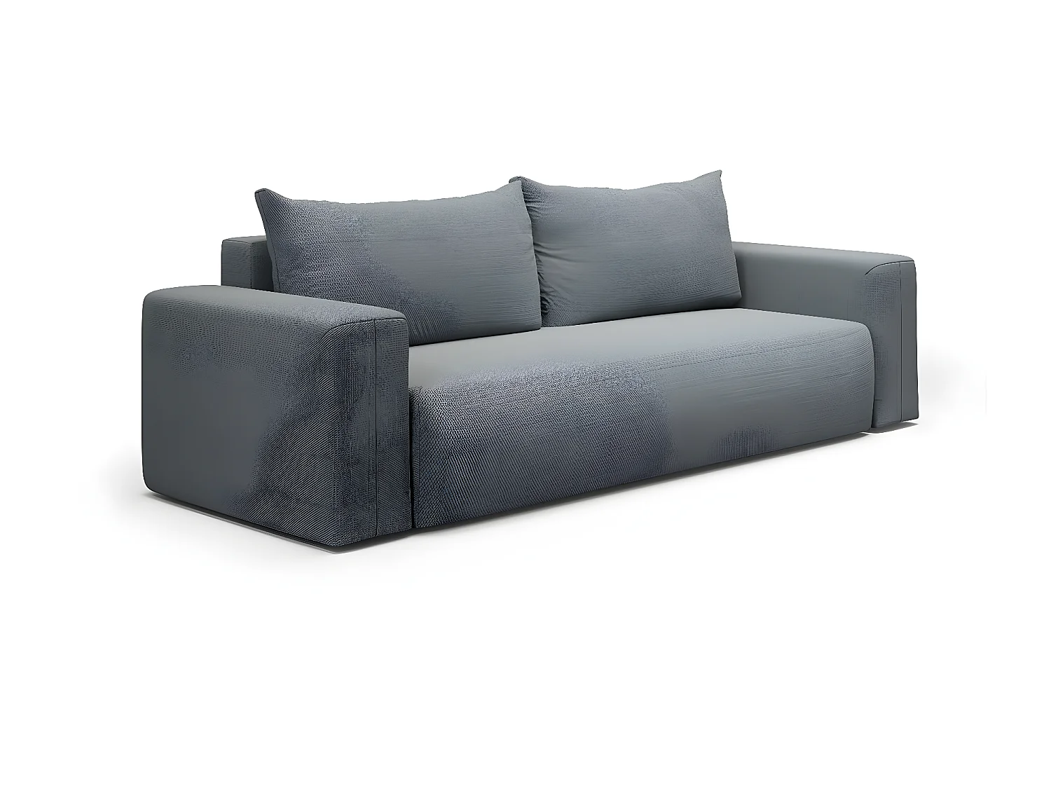 Canapé convertible 3 places coffre Bliss Gris