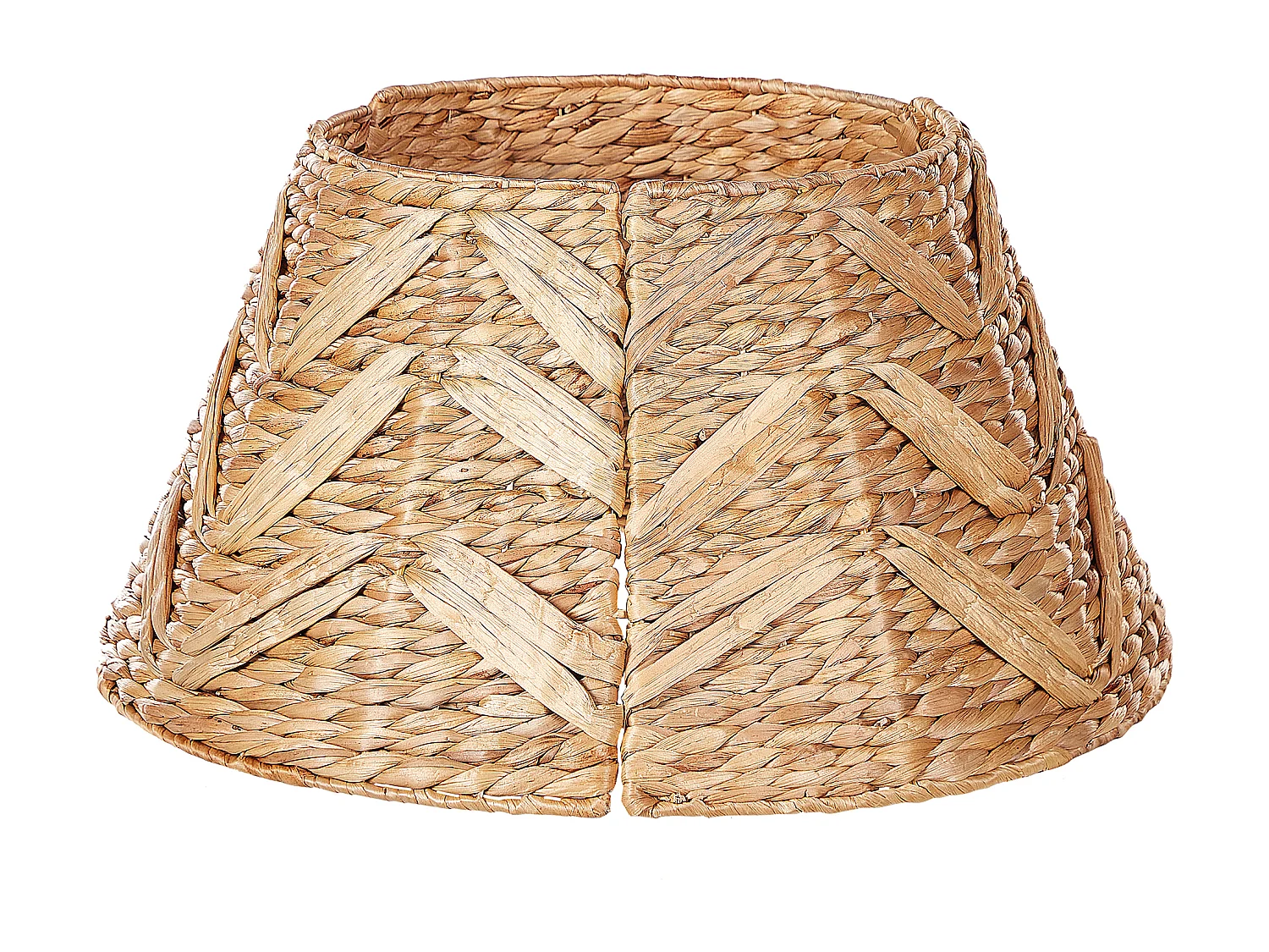 Jupe de sapin de Noël SAPIN Fibre de jacinthe d'eau Naturel 45 cm