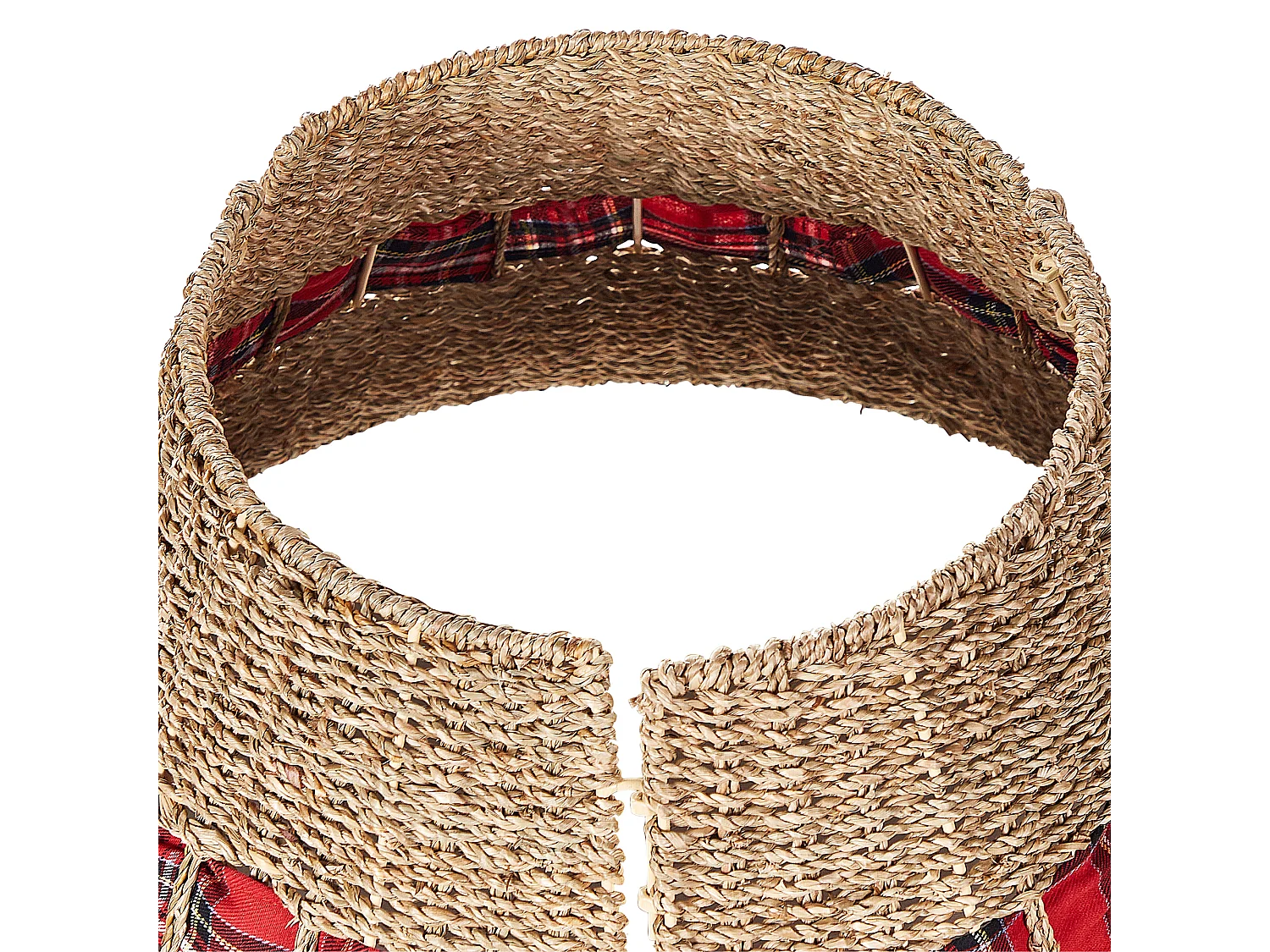 Jupe de sapin de Noël MARCHE Herbier marin Naturel 50 cm