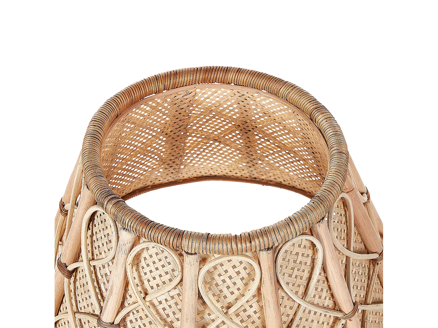 Jupe de sapin de Noël AVENT Rotin Naturel 50 cm