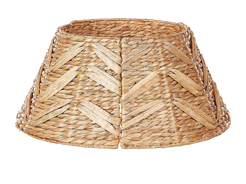 Weihnachtsbaumkragen Wasserhyazinthe natürlich 60 cm Baumständer-Kragen Sapin