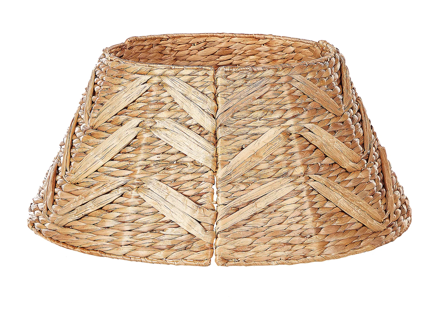 Jupe de sapin de Noël SAPIN Fibre de jacinthe d'eau Naturel 60 cm