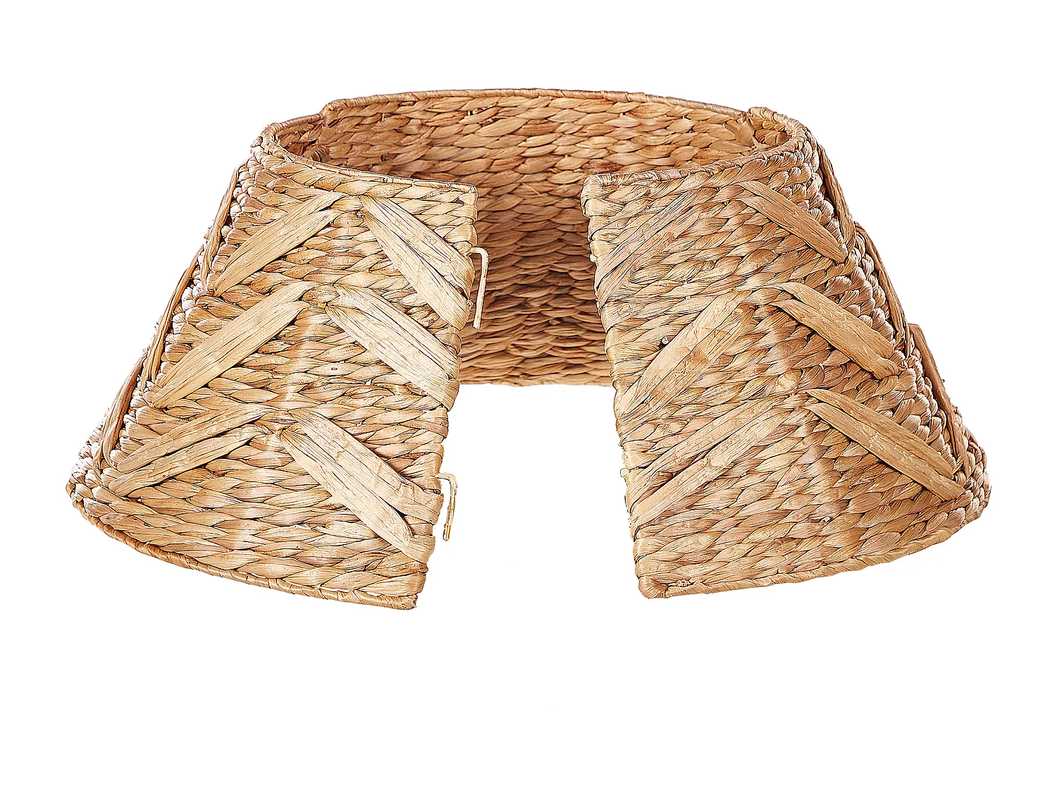 Jupe de sapin de Noël SAPIN Fibre de jacinthe d'eau Naturel 60 cm