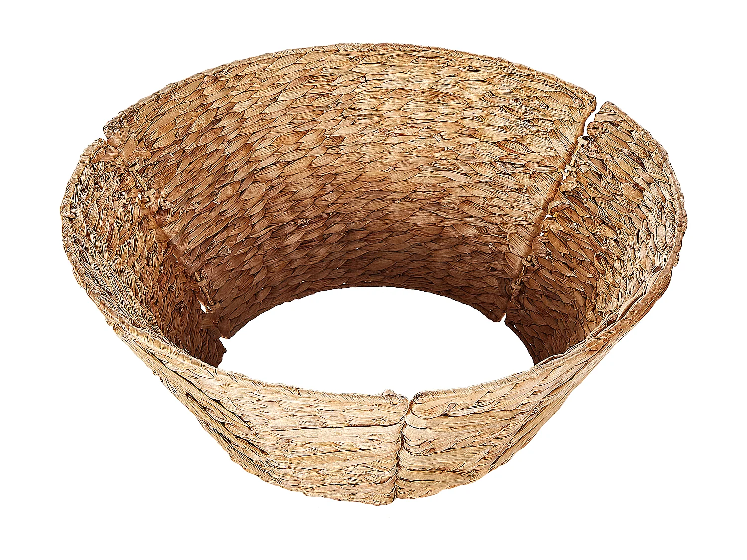 Jupe de sapin de Noël SAPIN Fibre de jacinthe d'eau Naturel 60 cm