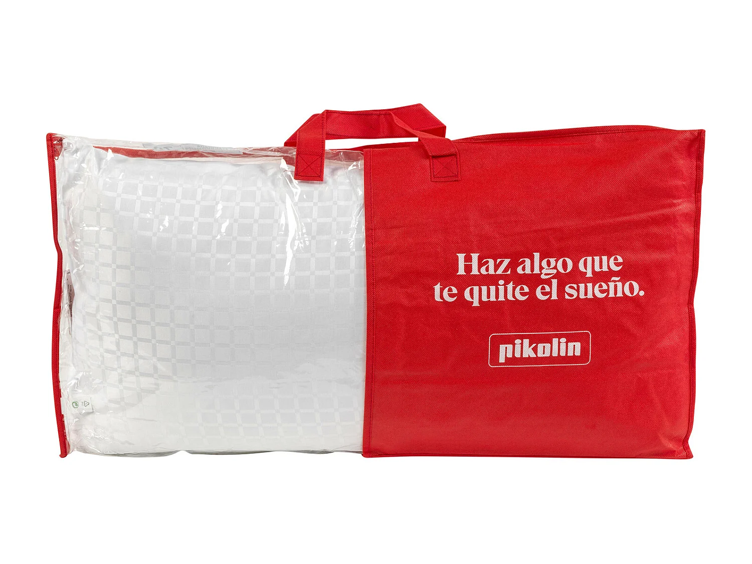 Almofada 90 x 40 cm | PIKOLIN Cooper | Fibra | Firmeza média | Transpirável