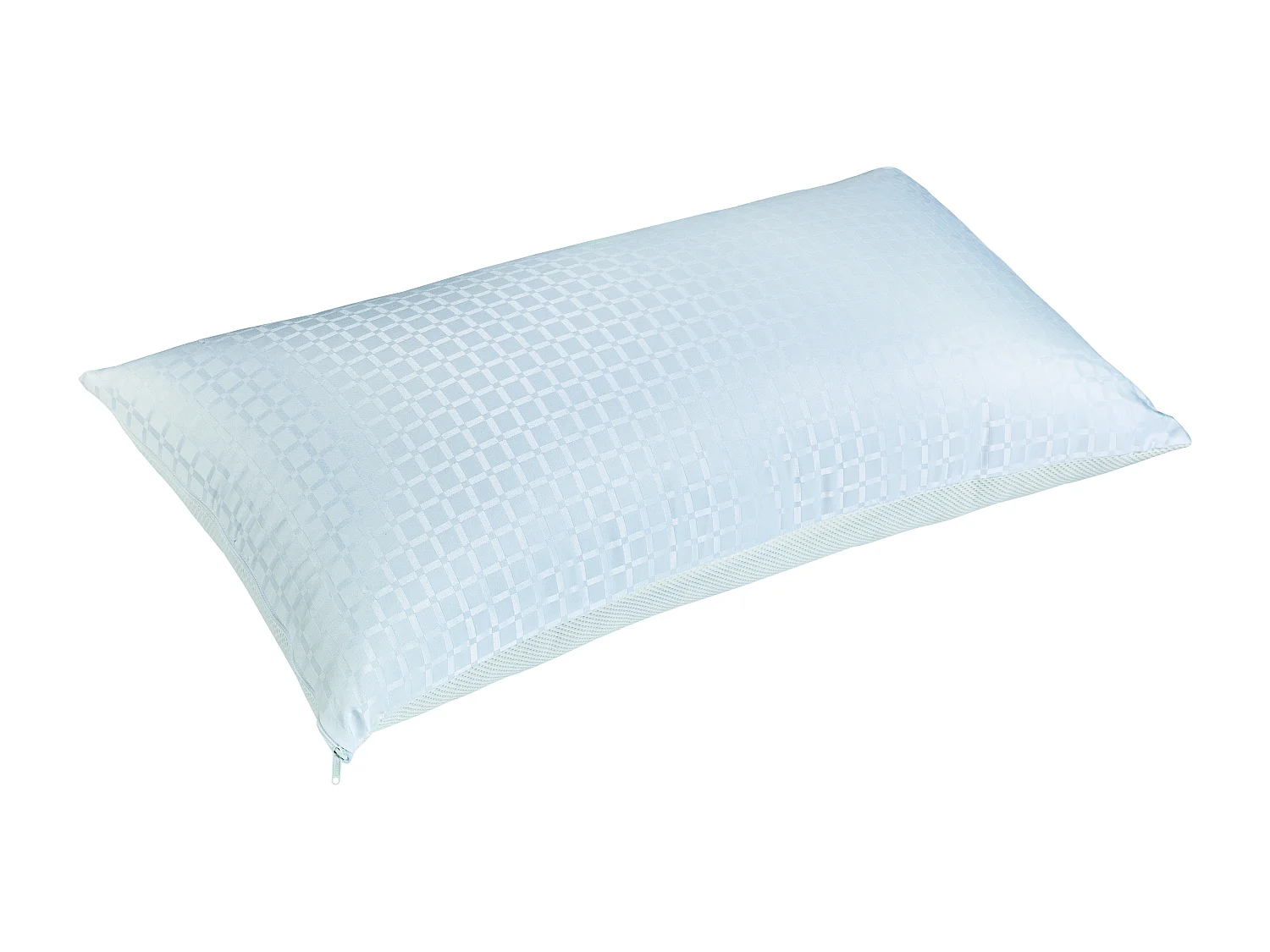 Almohada fibra de firmeza alta y funda lavable 90cm