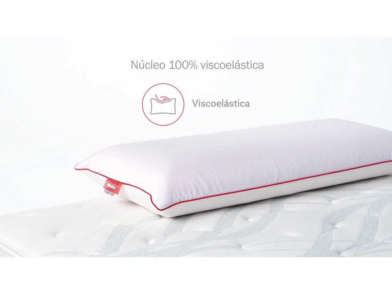 Cuscino VISCO TOP PIKOLIN, 105 x 40 cm, in schiuma viscoelastica