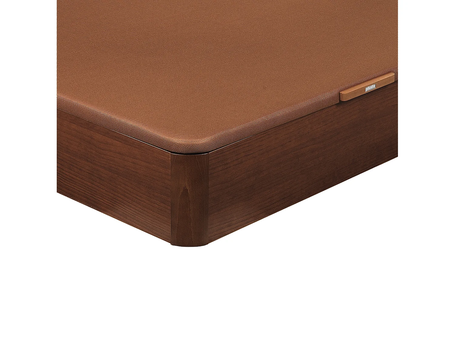 Canapé abatible Pikolin cerezo | Apertura frontal | Gran capacidad | 32 cm | Tapa transpirable 3D | Montaje y retirada incluidos
