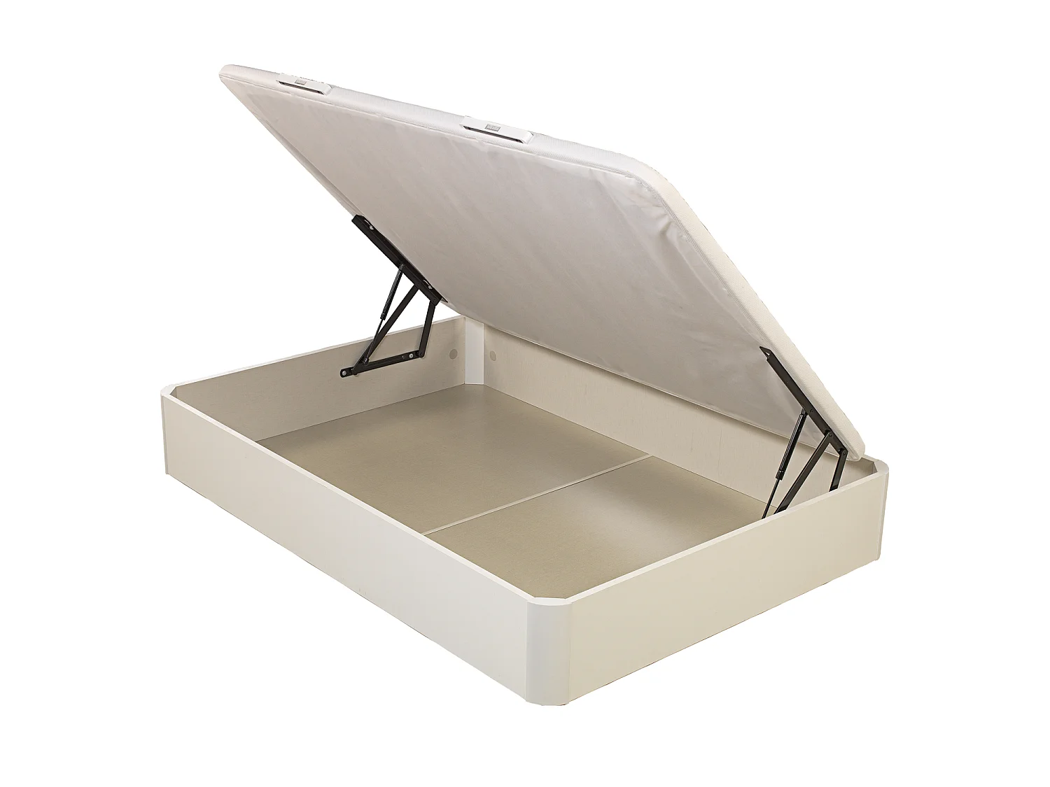 Sommier juvenil 105 x 190 cm | PIKOLIN Naturbox | Lateral | Branco | Montagem e remoção incl.