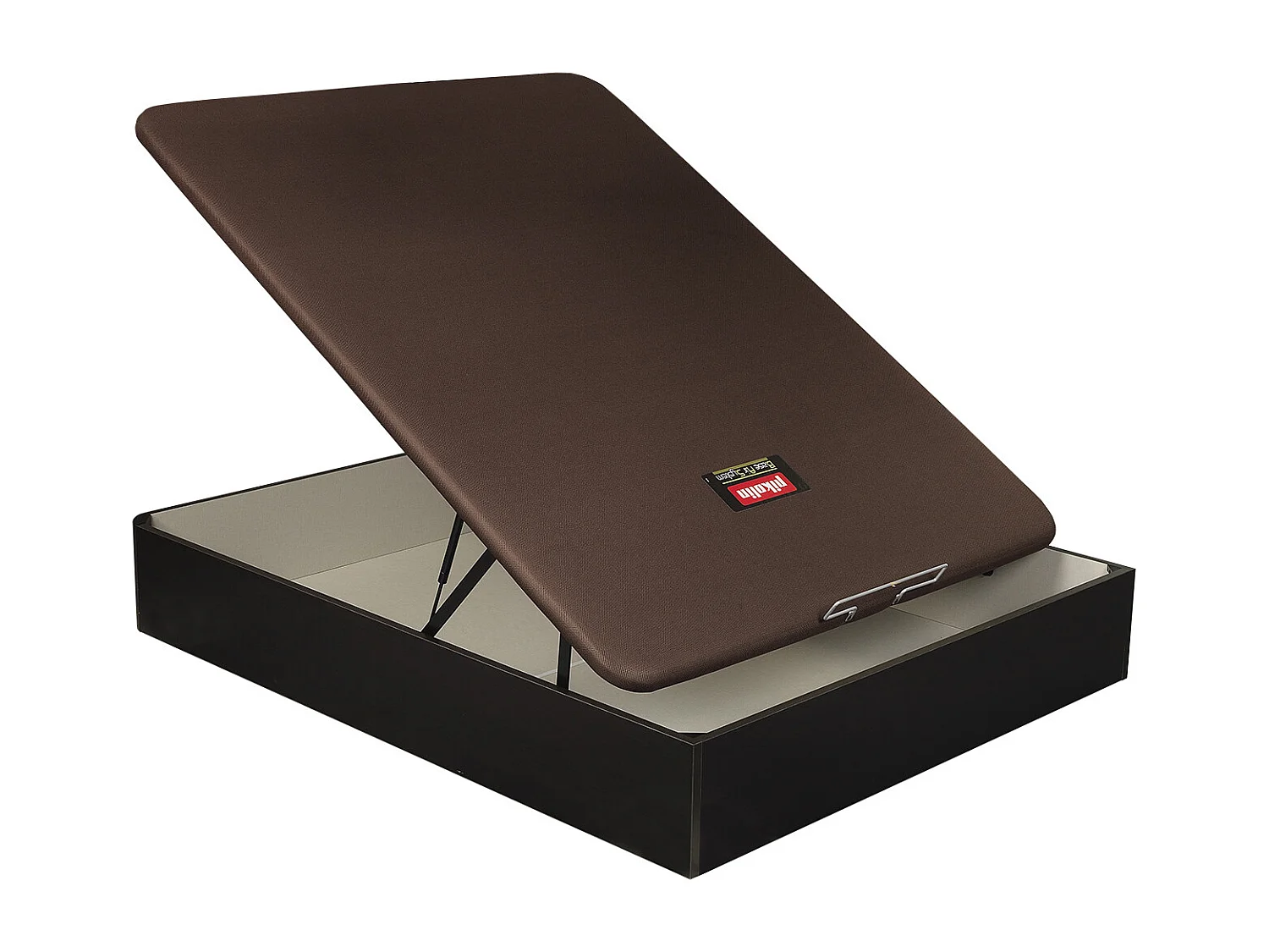 Canapé abatible Pikolin wengué | Apertura frontal | Gran capacidad | 32 cm | Tapa transpirable 3D | Montaje y retirada incluidos