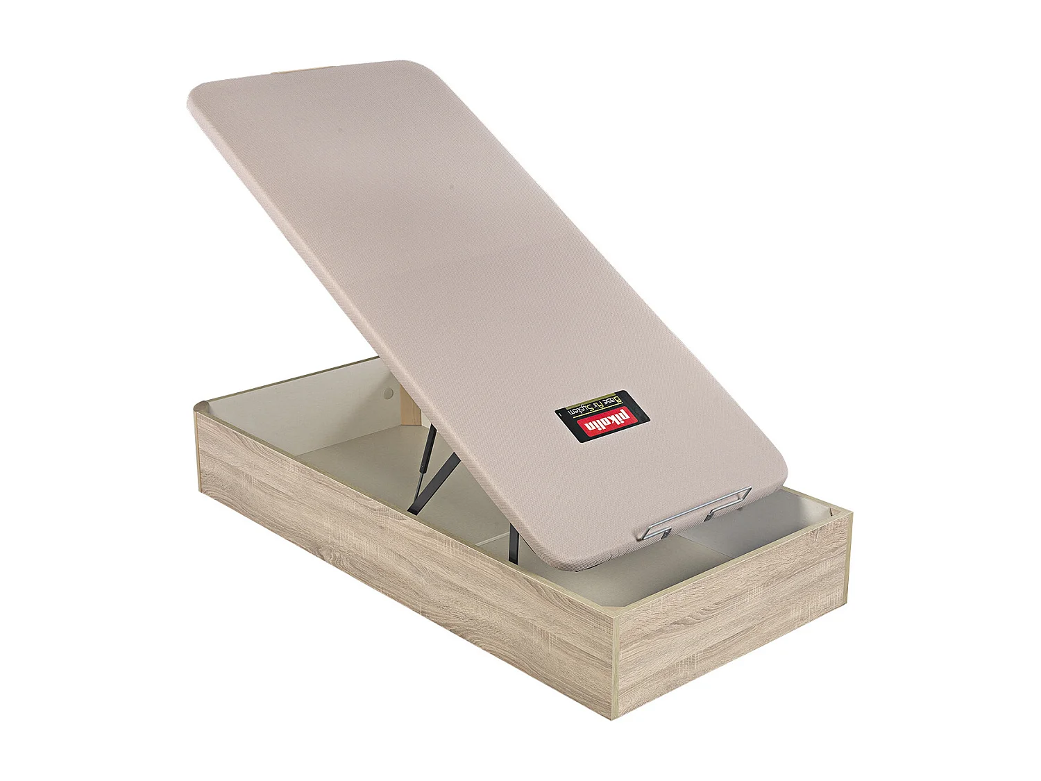 Canapé abatible Pikolin natural | Apertura frontal | Gran capacidad | 32 cm | Tapa transpirable 3D | Montaje y retirada incluidos