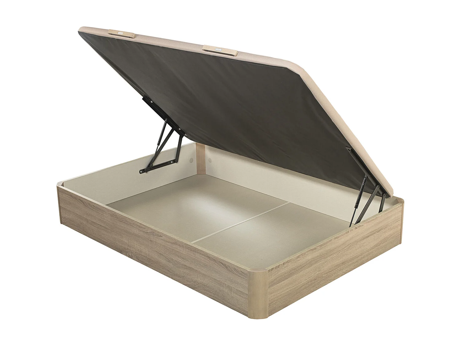 Canapé 90x190cm | PIKOLIN Naturbox | Lateral | Natural | Montaje