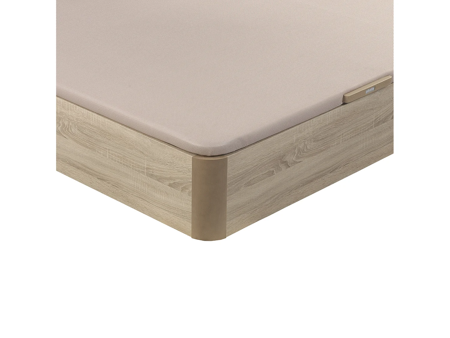 Canapé abatible Pikolin natural | Apertura frontal | Gran capacidad | 32 cm | Tapa transpirable 3D | Montaje y retirada incluidos