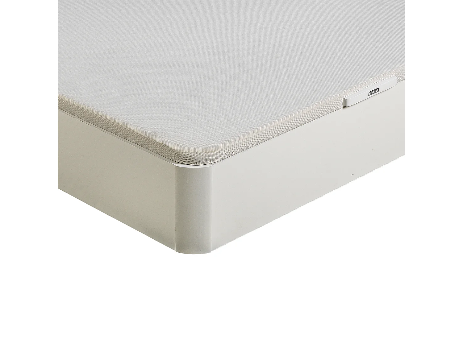 Canapé abatible Pikolin blanco | Apertura frontal | Alta capacidad | 32 cm | Tapa transpirable 3D | Montaje y retirada incluidos