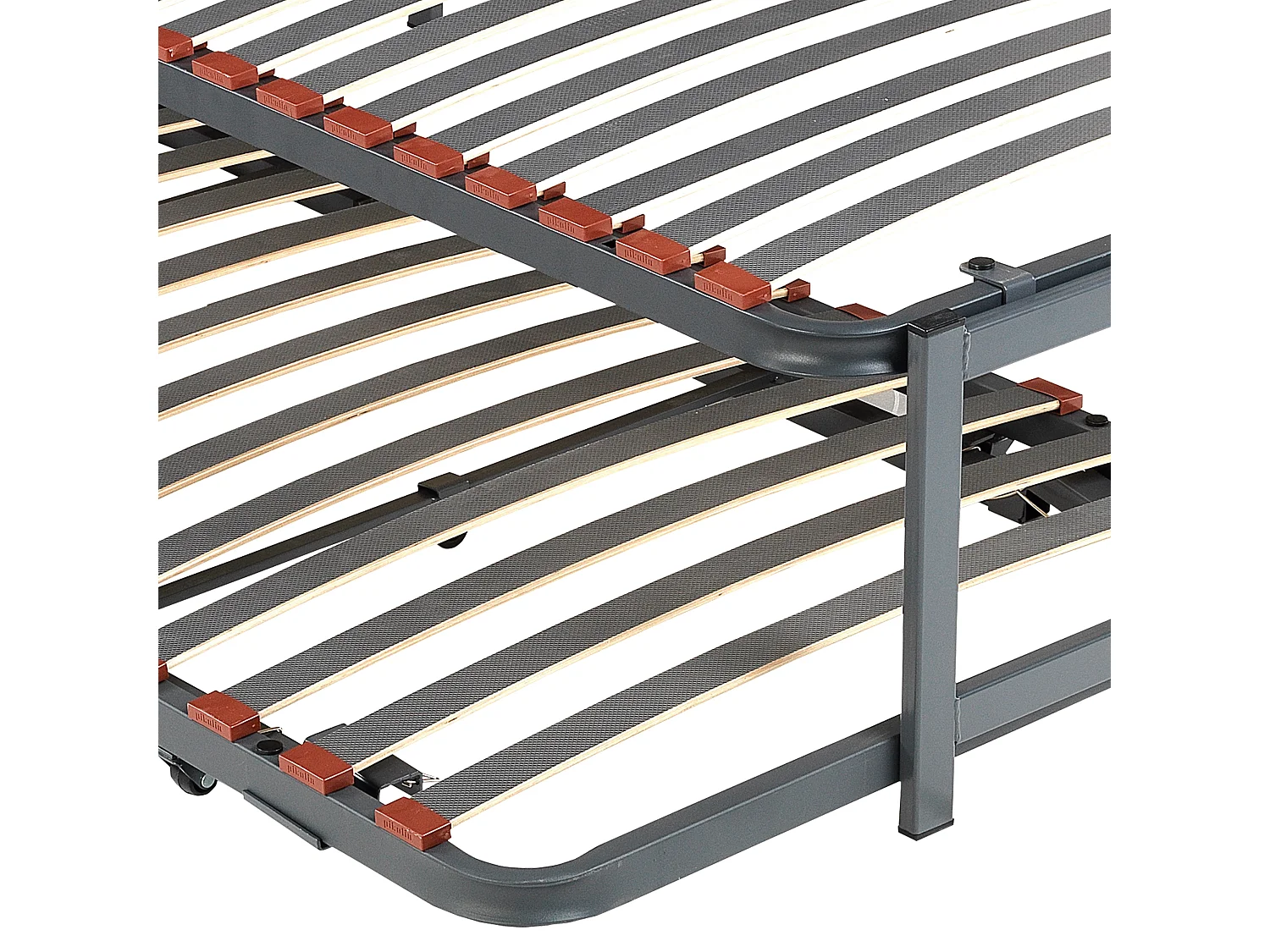 Pack resistente de 2 estrados de ripas com pés GRÁTIS: Entrega, montagem e remoção do antigo | 90 x 190 cm