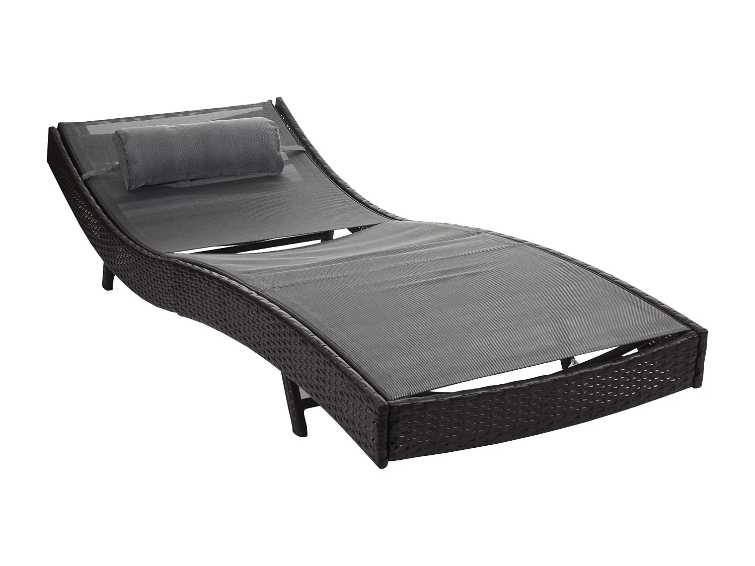 Bain de soleil Phoenix,  marron chiné, enveloppe gris