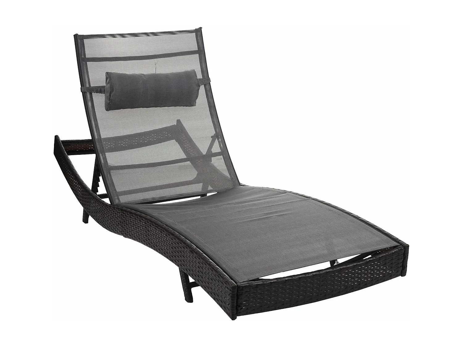 Bain de soleil Phoenix,  marron chiné, enveloppe gris