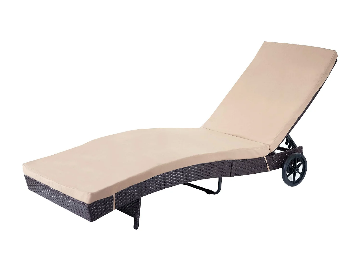 Bain de soleil MCW-D80,  marron, coussin beige