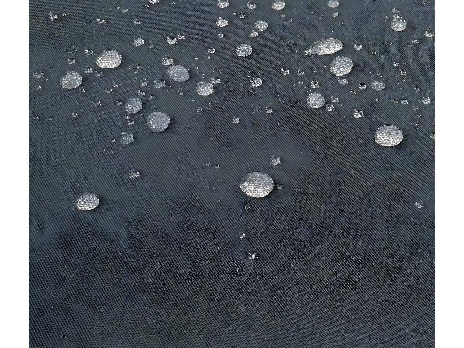 Polyrotan ligstoel Cesena,  antraciet, grijze kussens