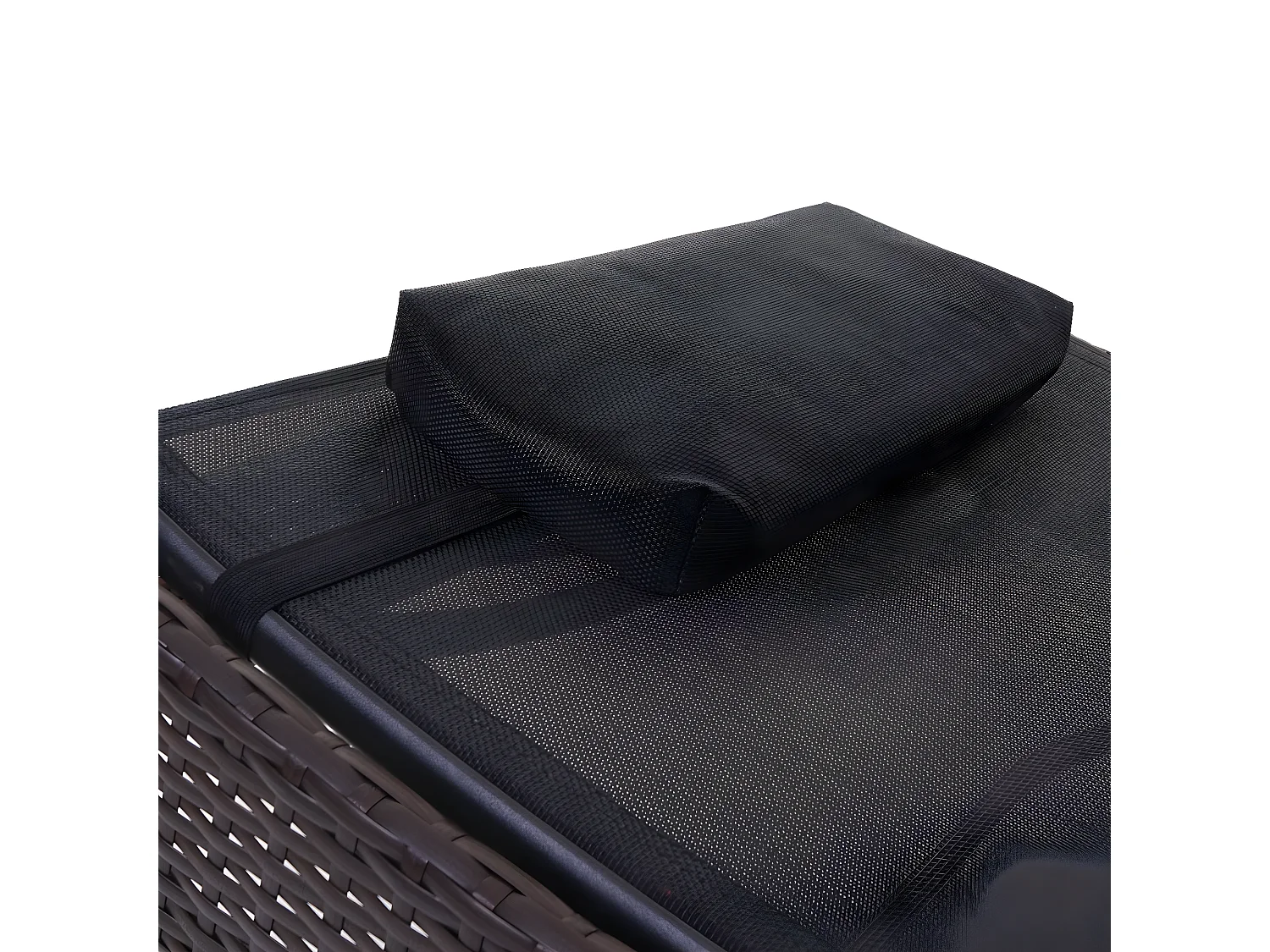 Bain de soleil Phoenix,  marron chiné, enveloppe noir